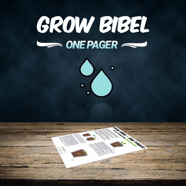 Grow Anleitung von Bonsanto zum Thema Brokkoli Bewässerung