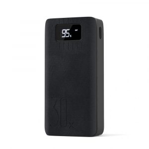 Auf dem Bild sieht man eine leistungsstarke 35000MAH Powerbank, die zum Aufladen der Bonsanto Mini Grow Box XS dient.