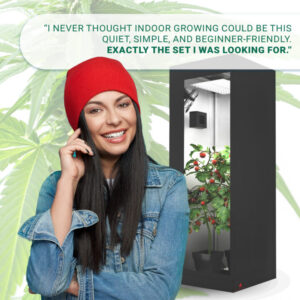 Grow Tent Starter Kit – Compact All-in-One Set with LED, Filter & Soil - Image 8